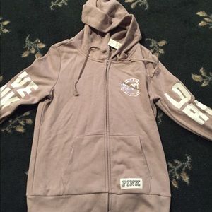 Victoria’s Secret pink sweatshirt